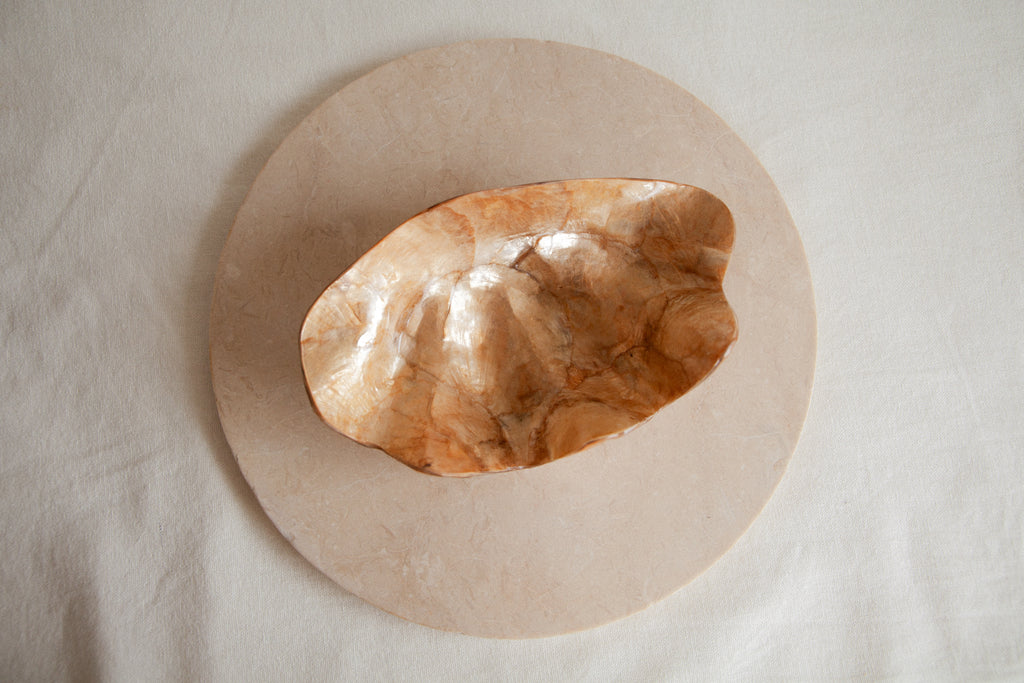 Gold Shell Ritual Bowl