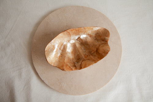 Gold Shell Ritual Bowl