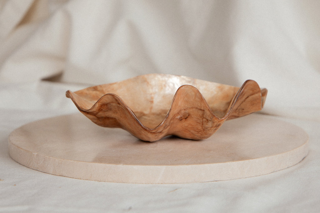 Gold Shell Ritual Bowl